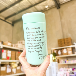 DOLL FACE ♥︎ Keepsake Sips - Stainless Steel Reusable Cup 12oz