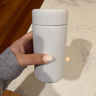 GRAY – Stainless Steel Reusable Cup 12oz