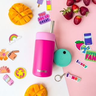 DOLL FACE - Leakproof Stainless Kids Smoothie Cup