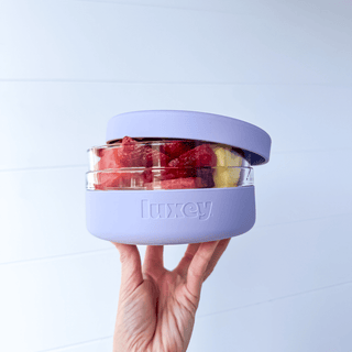 PERIWINKLE - Reusable Glass Lunch Container
