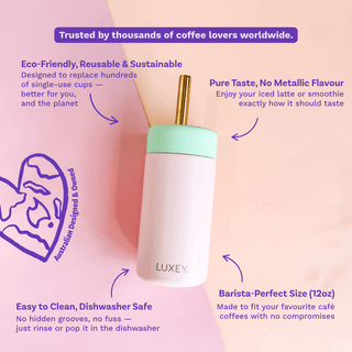 OAT MILK - Leakproof Stainless Kids Smoothie Cup