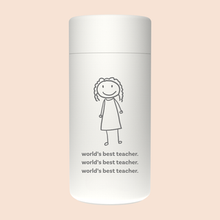 WORLD'S BEST TEACHER - Stainless Cup 12oz