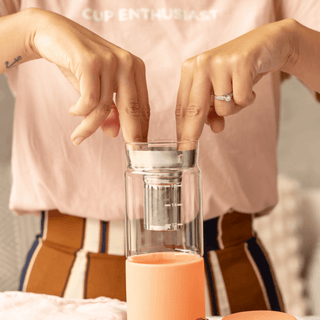 SIPSTEEP - Reusable Stainless Tea Strainer
