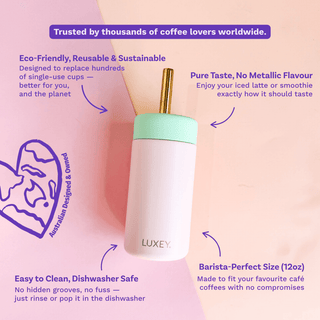 MINT - Leakproof Stainless Kids Smoothie Cup