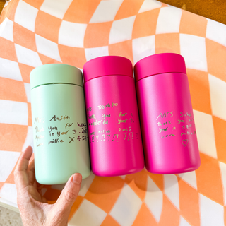 MINT ♥︎ Keepsake Sips - Stainless Steel Reusable Cup 12oz