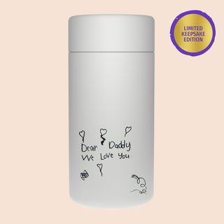 GRAY ♥︎ Keepsake Sips - Stainless Steel Reusable Cup 12oz