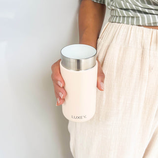 BREW THEN SIP - Stainless Cup & Coffee Gift Set