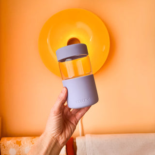 ORIGINAL -  Reusable Glass Coffee Cup 12oz