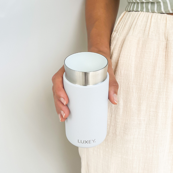 GRAY - Stainless Steel Reusable Cup 12oz