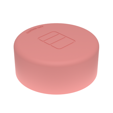 CORAL RED - Large Sealed Lid
