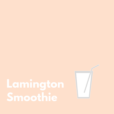 LUXEY RECIPES I Lamington Smoothie