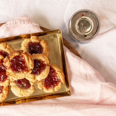 LUXEY RECIPES | Gluten Free Strawberry Jam Drops