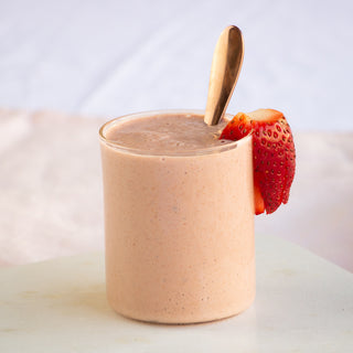 LUXEY RECIPES | Strawberry Shortcake Smoothie