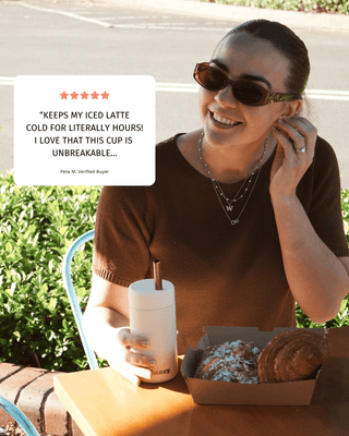 BLACK - Insulated Stainless Iced Tumbler 12oz