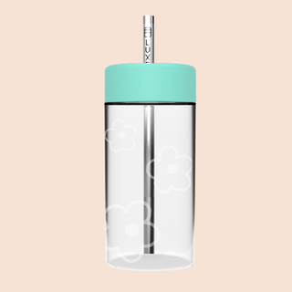 LIMITED EDITION FLOWER STUDIO TUMBLER - Reusable Glass Iced Drinks Cup