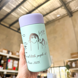 DOLL FACE ♥︎ Keepsake Sips - Stainless Steel Reusable Cup 12oz