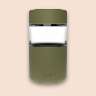 ORIGINAL -  Reusable Glass Coffee Cup 12oz