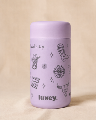 SADDLE CUP I PERIWINKLE - Stainless Steel Reusable Cup 12oz