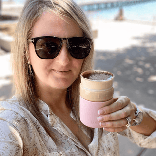 REGULAR STARTER PACK - Reusable Glass Coffee Cup 8oz