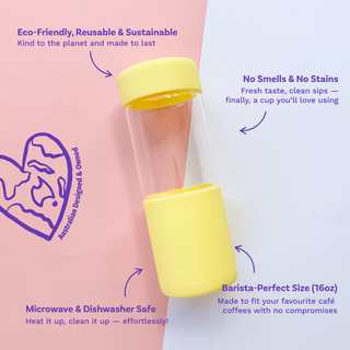 MIDDY STARTER PACK - Large Reusable Coffee Cup 16oz