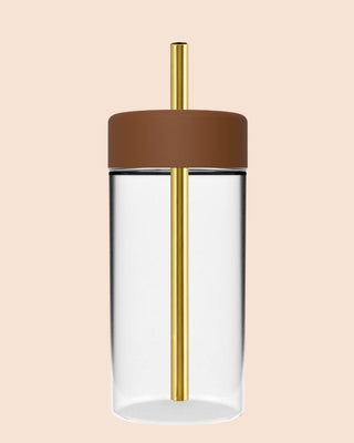 STUDIO TUMBLER 15OZ - Reusable Glass Iced Drink Tumbler