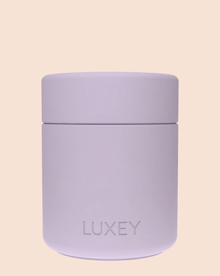 { PINK GLASS } LILAC MERINGUE - MiniLUX Reusable Coffee Cup 6oz
