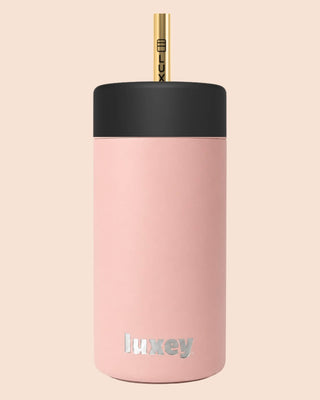 {PRE ORDER) PINK CLAY - Leakproof Stainless Kids Smoothie Cup