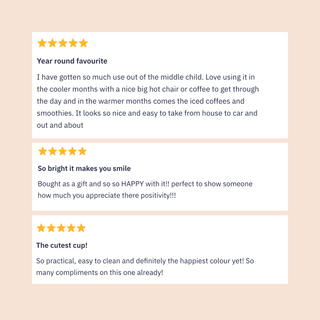 LEMONADE - Middy Reusable Cup 16oz