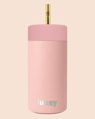 {PRE ORDER) PINK CLAY - Leakproof Stainless Kids Smoothie Cup