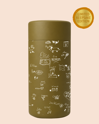 {PRE ORDER} OLIVE ♥︎ Keepsake Sips - Stainless Steel Reusable Cup 12oz