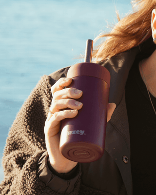 BLACK - Duo Switch Stainless Steel Cup 12oz