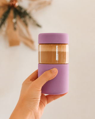 BLUEBERRY I Lid & Base 2-Piece Set - Fits Mini, Regular & Original Glass Cups