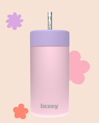 PINK MARSHMALLOW - Leakproof Stainless Kids Smoothie Cup