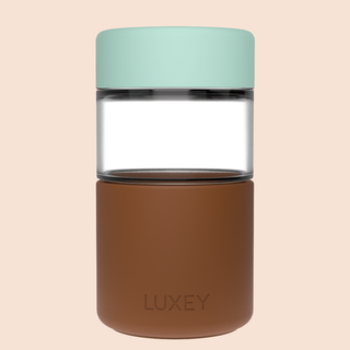 ORIGINAL -  Reusable Glass Coffee Cup 12oz