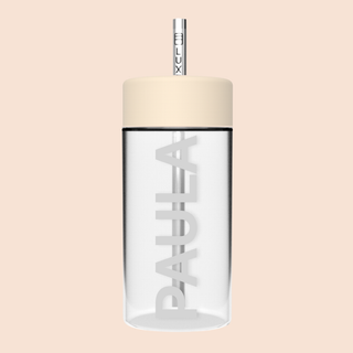 PERSONALISED NAME STUDIO TUMBLER - Reusable Glass Iced Drinks Cup I STANDARD