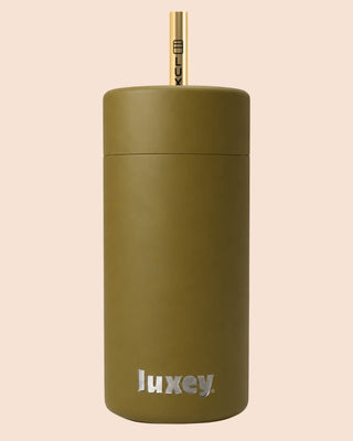 {PRE ORDER} OLIVE - Insulated Stainless Steel Iced Tumbler 12oz