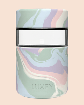 MARSHMALLOW SWIRL - Regular Reusable Coffee Cup 8oz