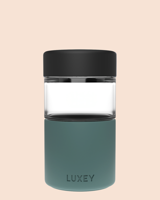 ORIGINAL - Reusable Glass Coffee Cup 12oz