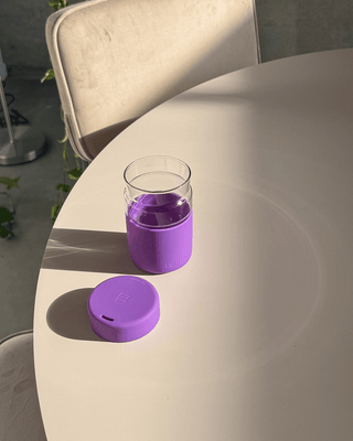 REGULAR - Reusable Glass Coffee Cup 8oz