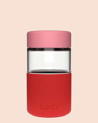 ORIGINAL - Reusable Glass Coffee Cup 12oz