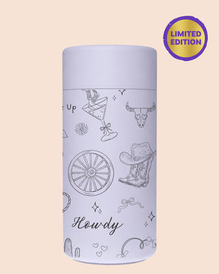 SADDLE CUP I PERIWINKLE - Stainless Steel Reusable Cup 12oz