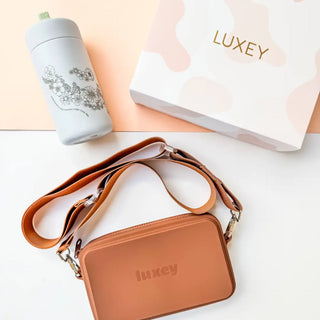 THE EVERYDAY MAGIC SET {GRAY} - Floral Cup & Bag Gift Set