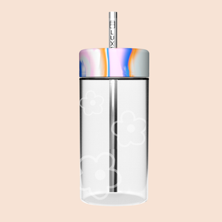 LIMITED EDITION FLOWER STUDIO TUMBLER - Reusable Glass Iced Drinks Cup