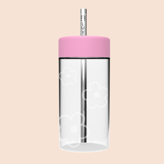 LIMITED EDITION FLOWER STUDIO TUMBLER - Reusable Glass Iced Drinks Cup