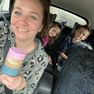 {PREORDER} ORIGINAL -  Reusable Glass Coffee Cup 12oz
