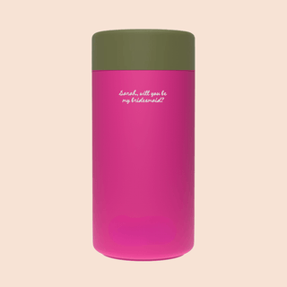 WILL YOU BE MY BRIDESMAID? – Custom Engraved Stainless Steel Cup {DOLL FACE}