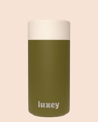 {PRE ORDER} OLIVE – Stainless Steel Reusable Cup 12oz