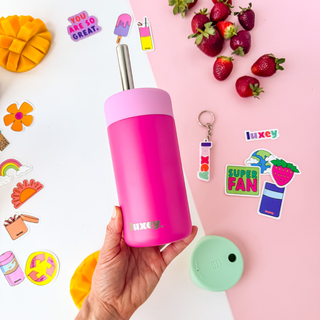 DOLL FACE - Leakproof Stainless Kids Smoothie Cup
