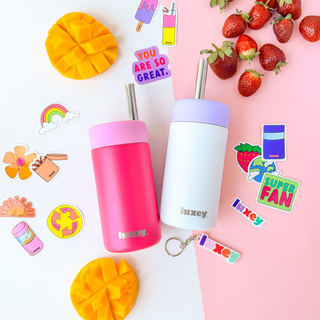 DOLL FACE - Leakproof Stainless Kids Smoothie Cup
