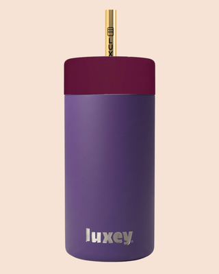 {PRE ORDER) MULBERRY - Leakproof Stainless Kids Smoothie Cup